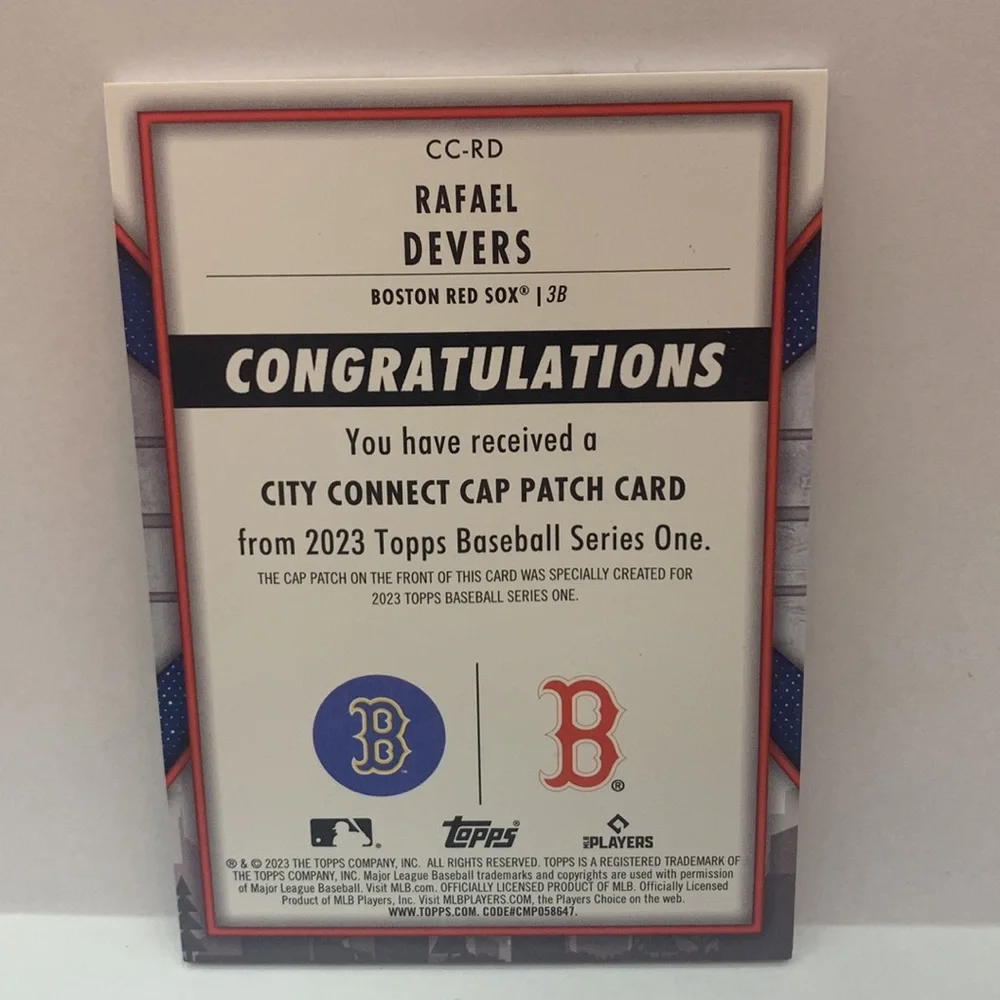 Topps card mint
